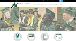 Desktop Screenshot of dakotacollege.edu